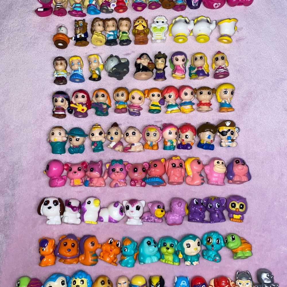 Colorful Miniature Squinkies Lot